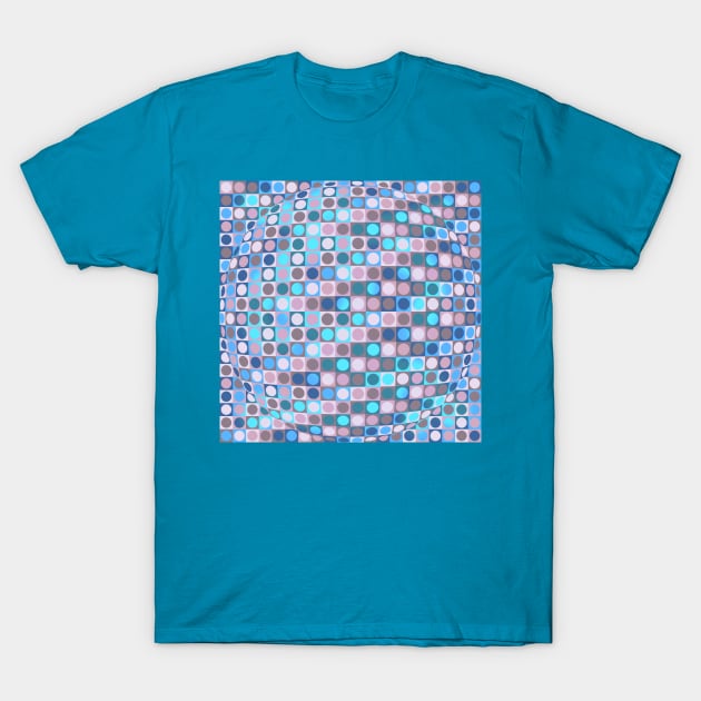 Circles in Squares T-Shirt by JoanNinjaHen